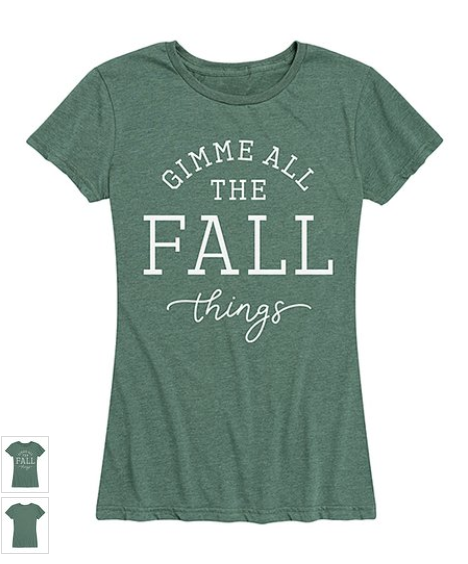Plus Size Fall Graphic Tees